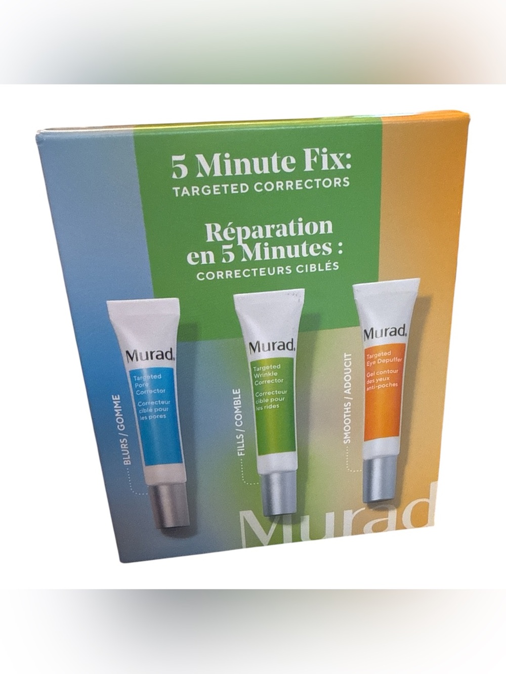 Murad 5 Min Fix Targeted Correctors Travel Trio Kit‎ Anti-Aging Skincare Kit New